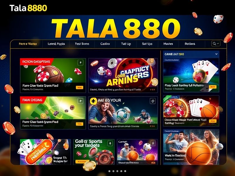 Welcome to Tala888.com, the premier online gambling platform offering a wide array of real money games, sports betting, and exclusive bonuses. Experience secure and fair gaming with top-tier providers.